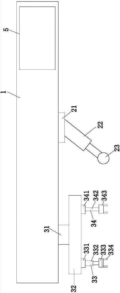 Subsidiary experiment device for clean bench