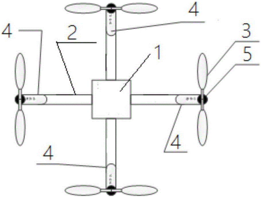 Multi-rotor unmanned aerial vehicle based on pulling force measurement and flight control method thereof