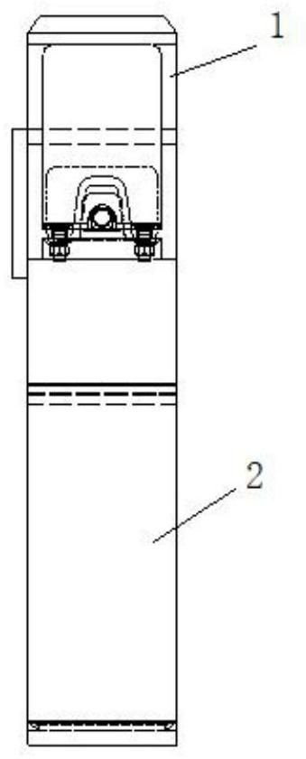 Pedal structure and railway vehicle