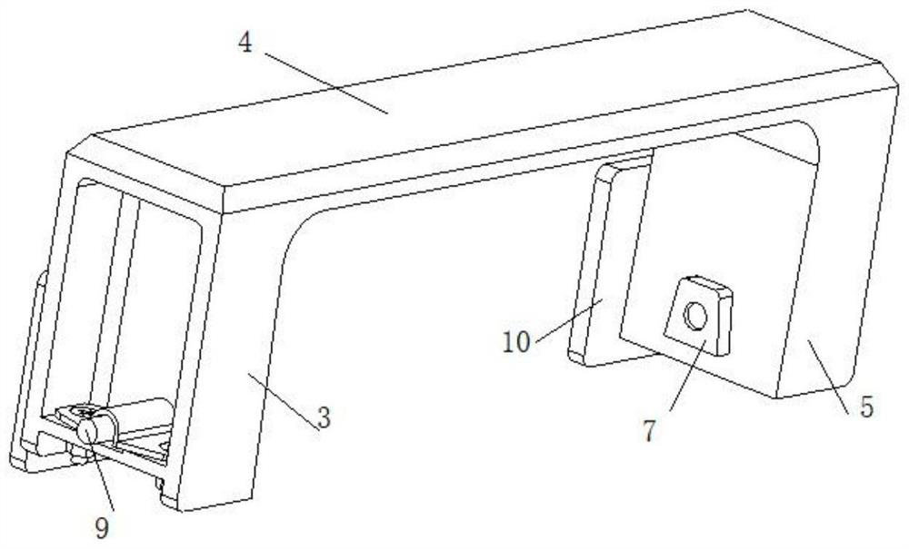 Pedal structure and railway vehicle