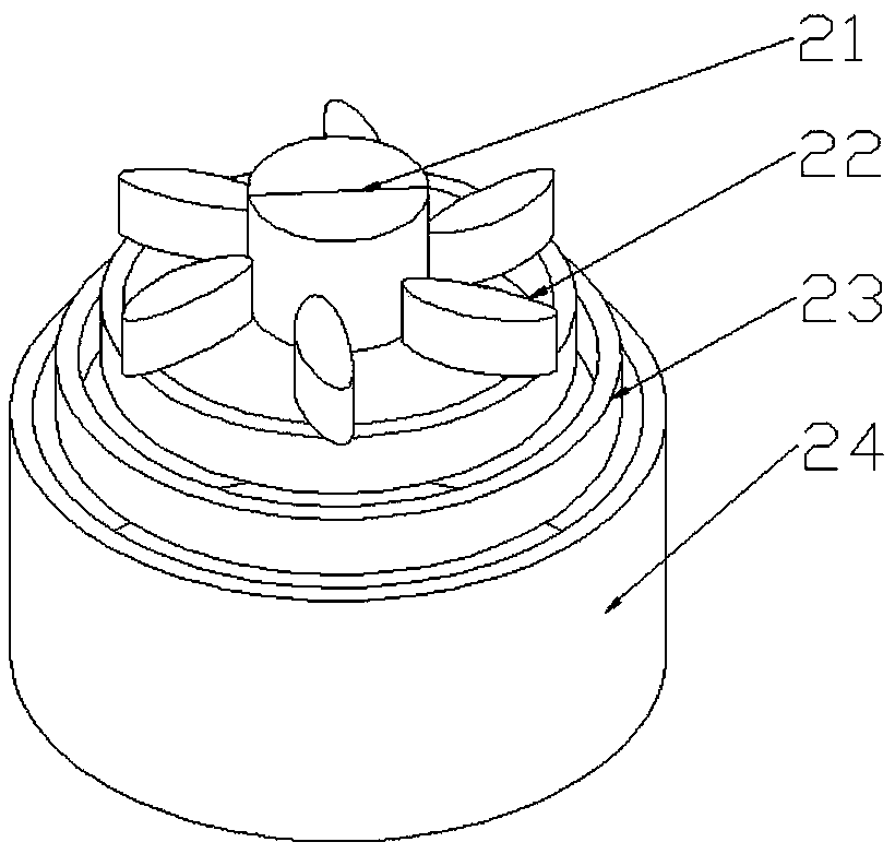 Energy-saving rice processing device