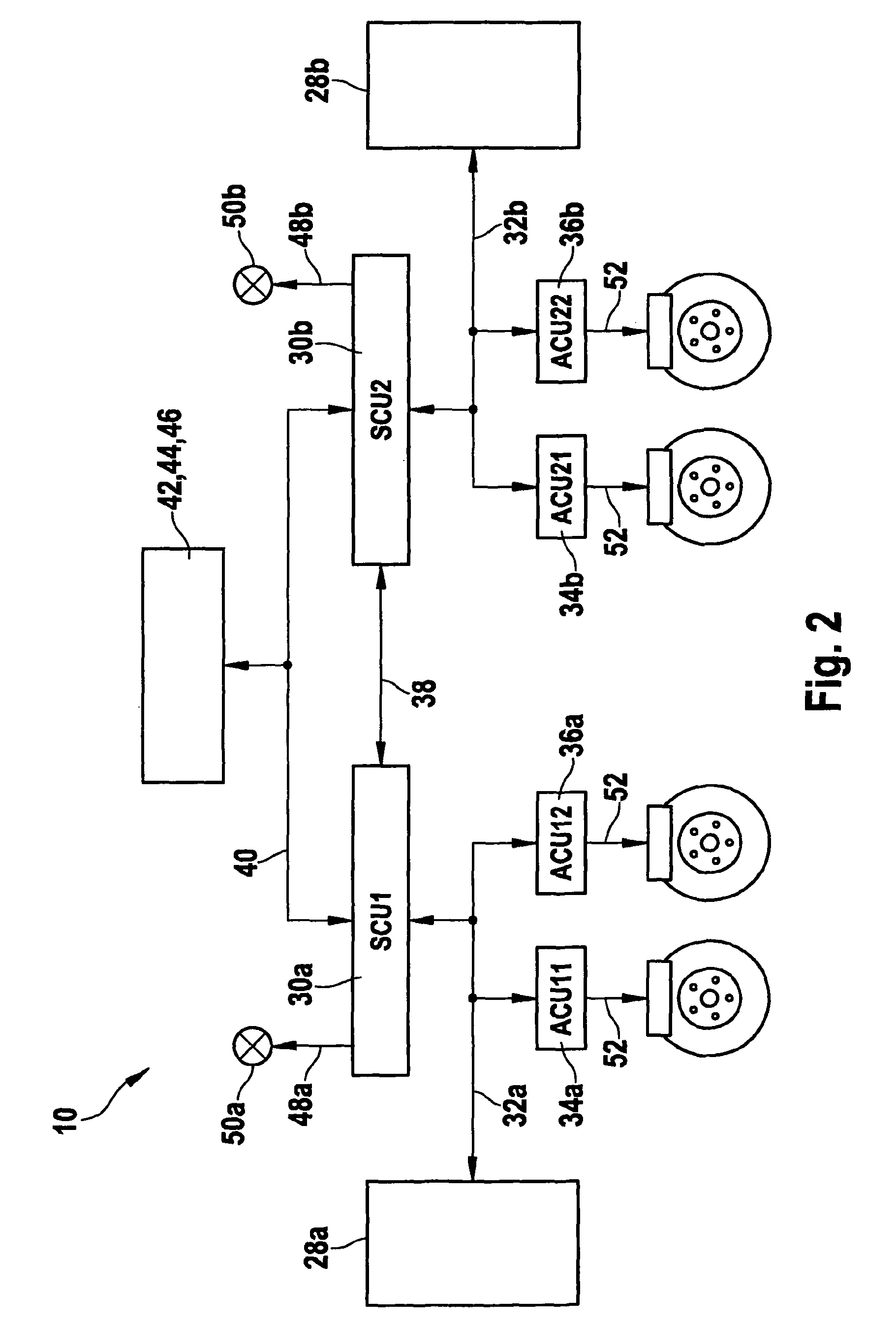 Brake system for a vehicle and method for operating a brake system for a vehicle