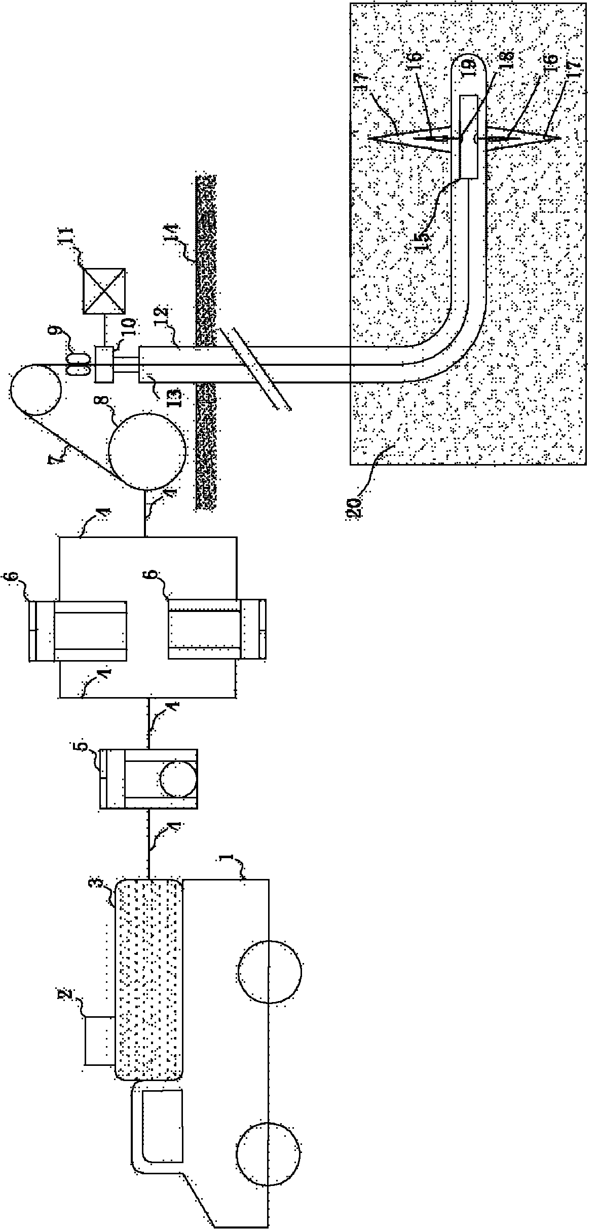 Coiled tubing supercritical CO2 jet fracturing method