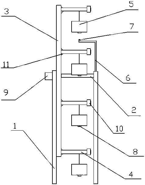 Rotary type automatic lifting machine