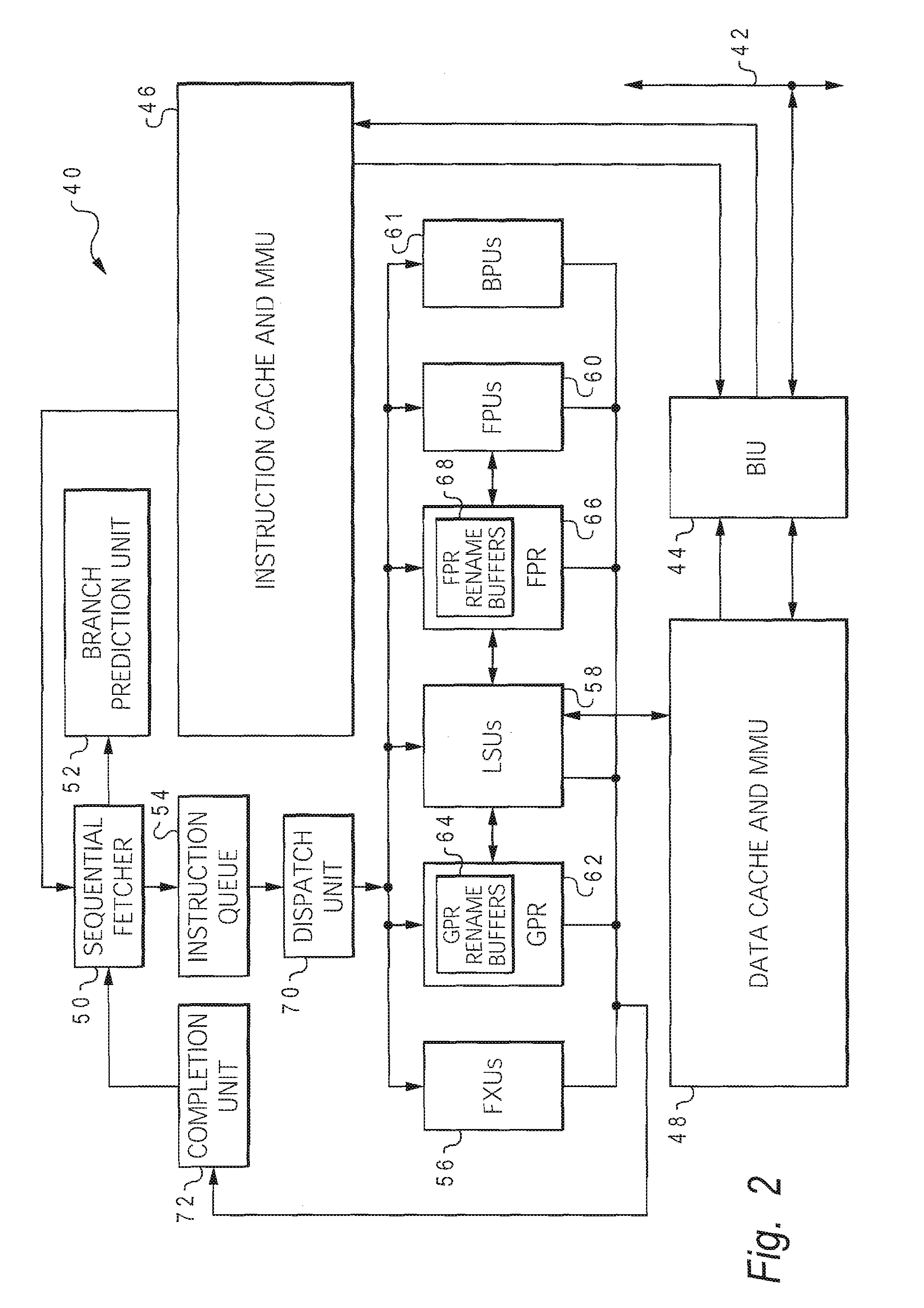 Branch lookahead prefetch for microprocessors