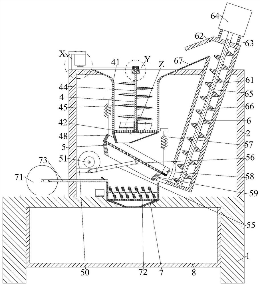 A kind of regenerated rubber processing method