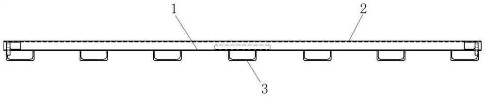 Water leaving grid and mounting structure thereof