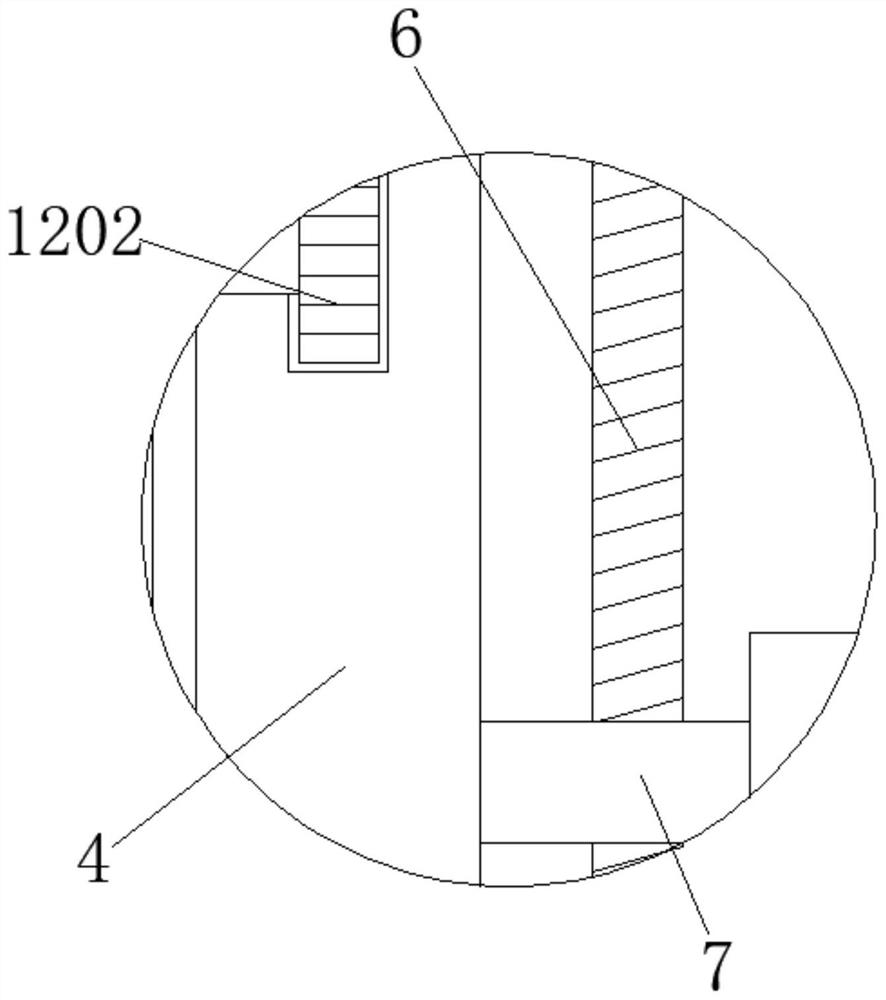 A large-scale industrial air-conditioning shell dust cleaning device