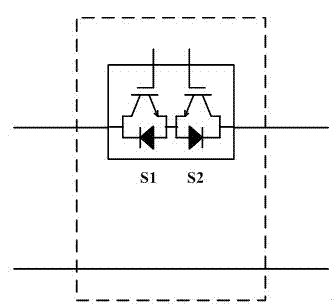 AC chopper-full bridge rectified ac-dc converter