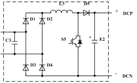 AC chopper-full bridge rectified ac-dc converter