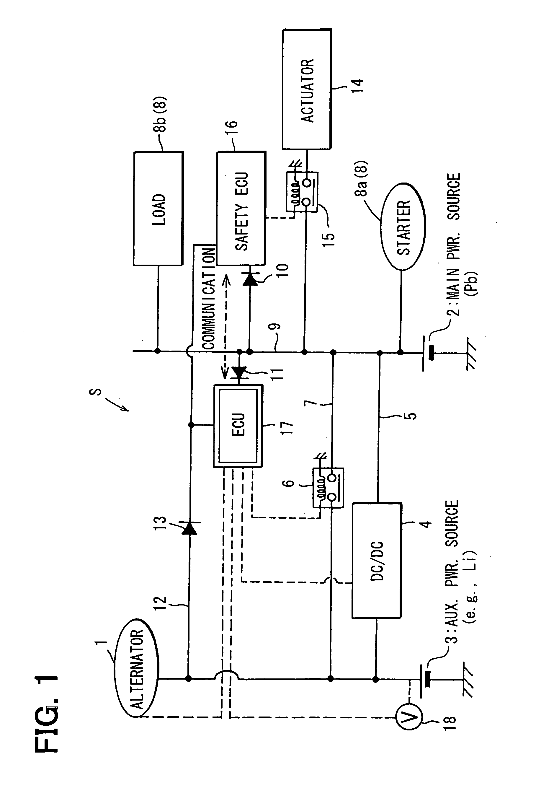 Vehicle power supply system