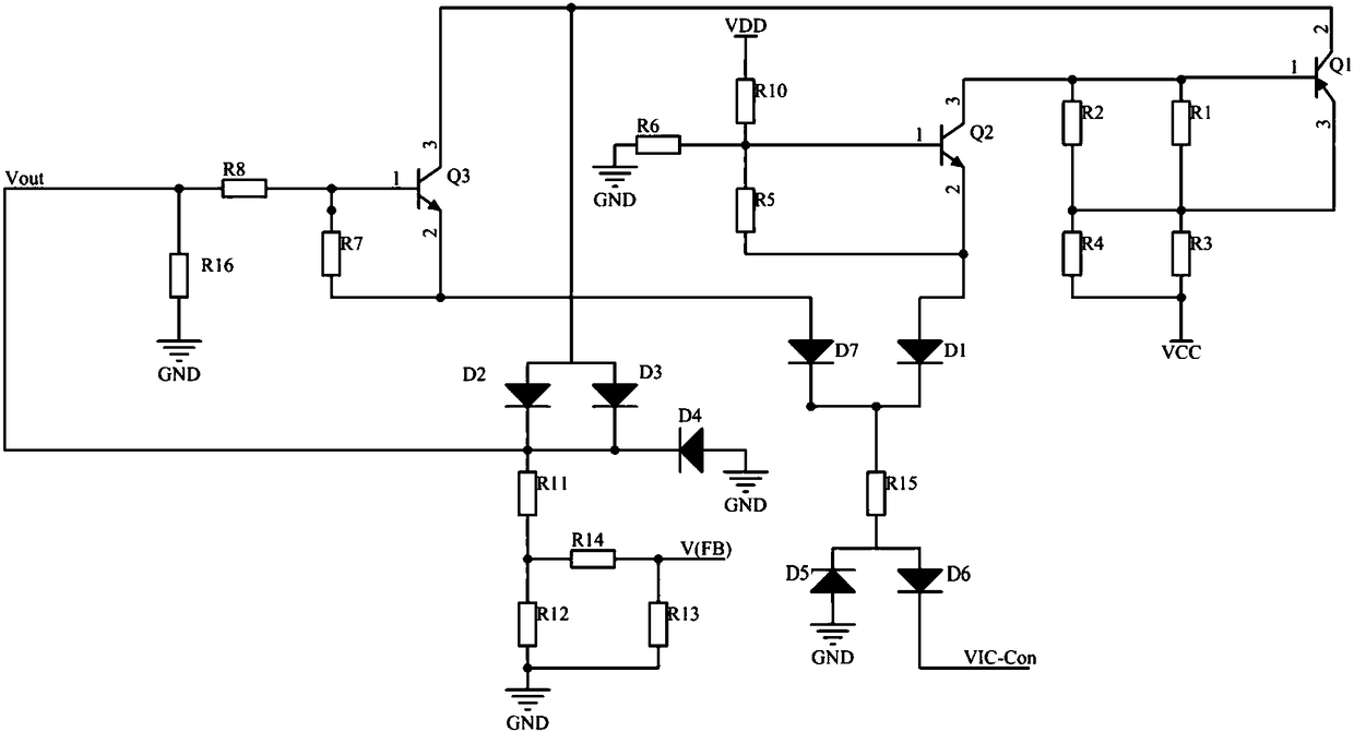 A controllable power supply output circuit for a vehicle and its control method