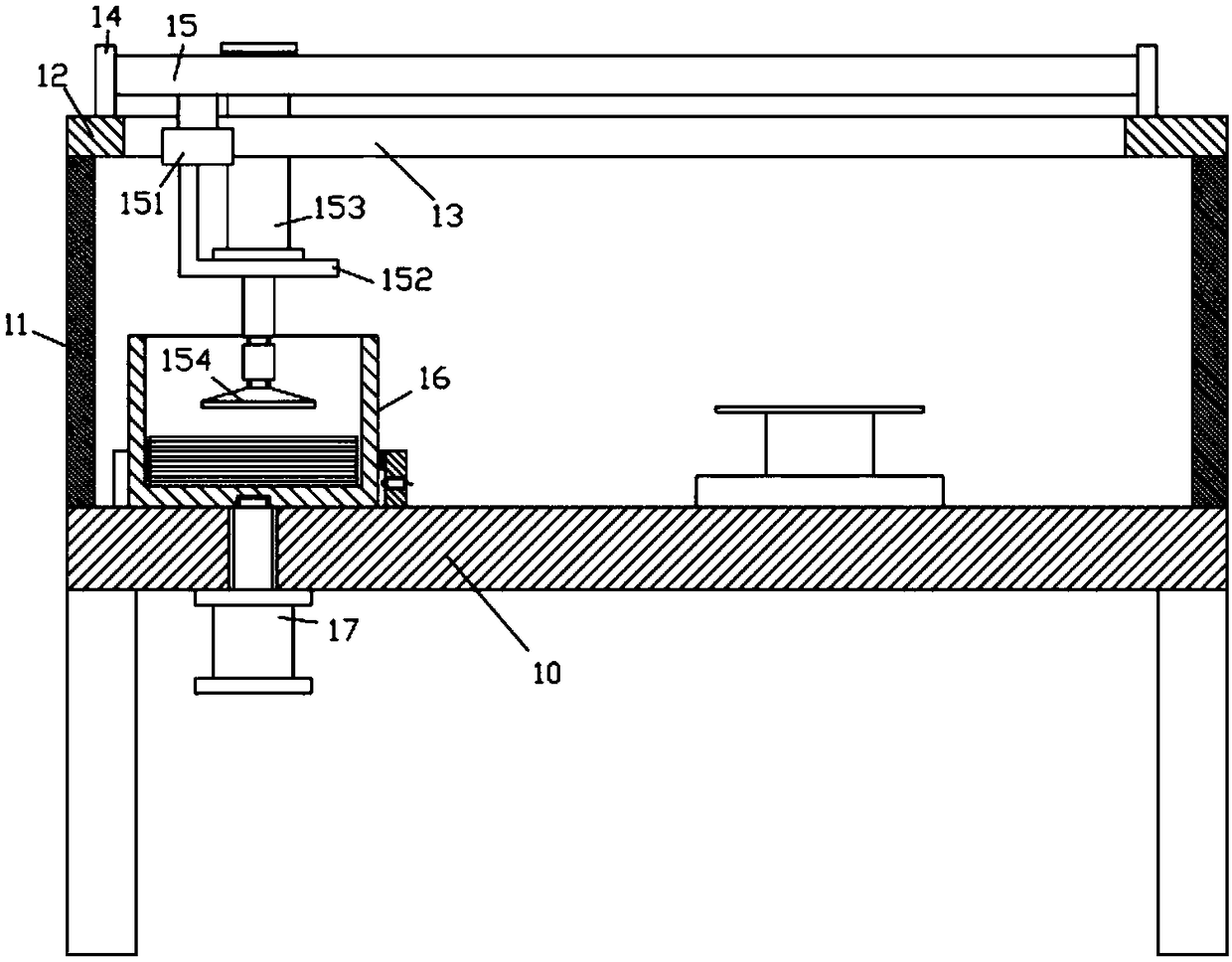 A gripping mechanism for circular thin plate processing for new energy vehicles