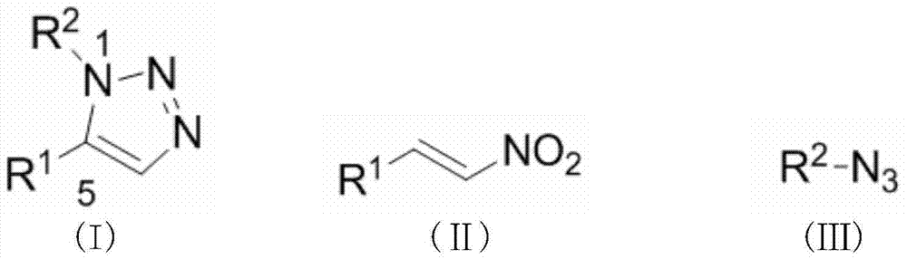 Synthesis method for substituted triazole compound