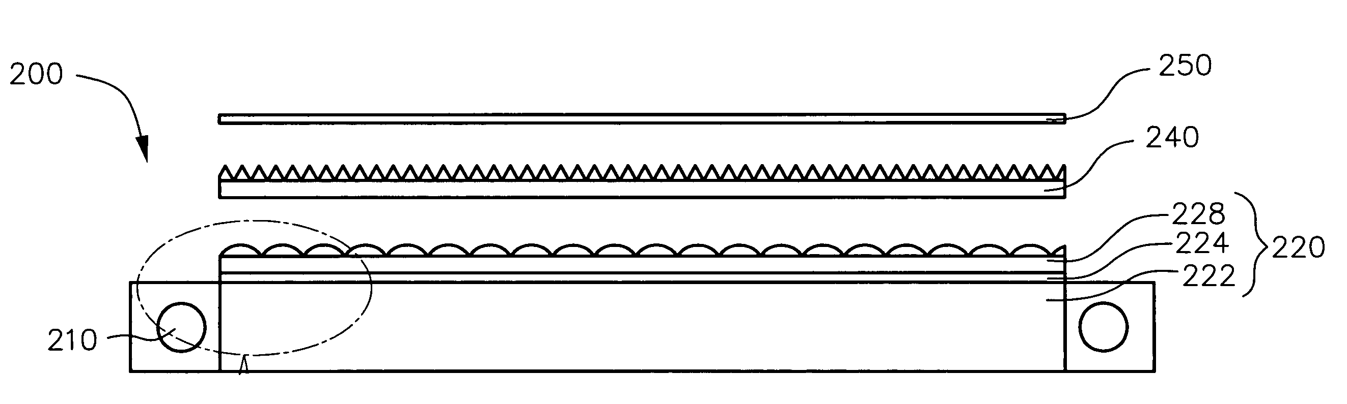 Light guild plate structure and backlight module using the same