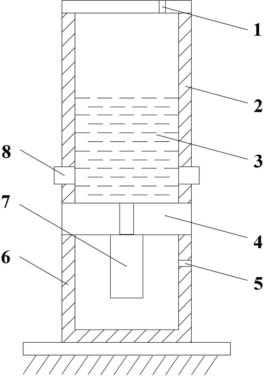 Method for monitoring foundation settlement by using static water level gauge and static water level gauges used in method