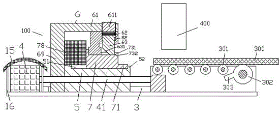 Dustproof workbench device for processing plates and using method of dustproof workbench device