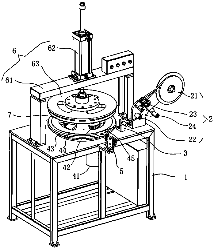 Automatic wire coiling machine