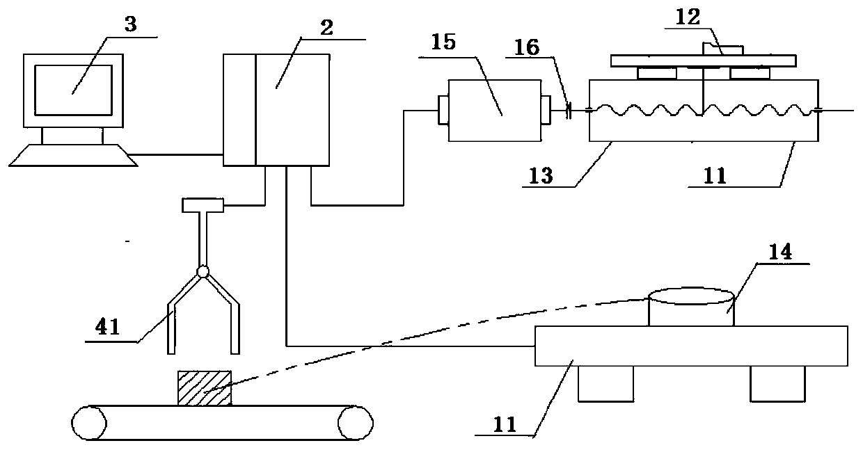 Refractory brick measuring system based on machine vision