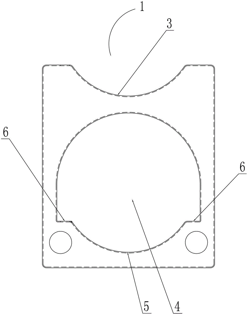 Integrated supporting saddle for mounting upper-down double-gas bottles