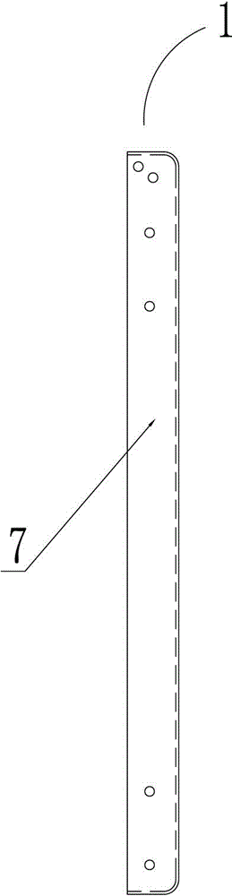 Integrated supporting saddle for mounting upper-down double-gas bottles