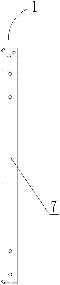 Integrated supporting saddle for mounting upper-down double-gas bottles