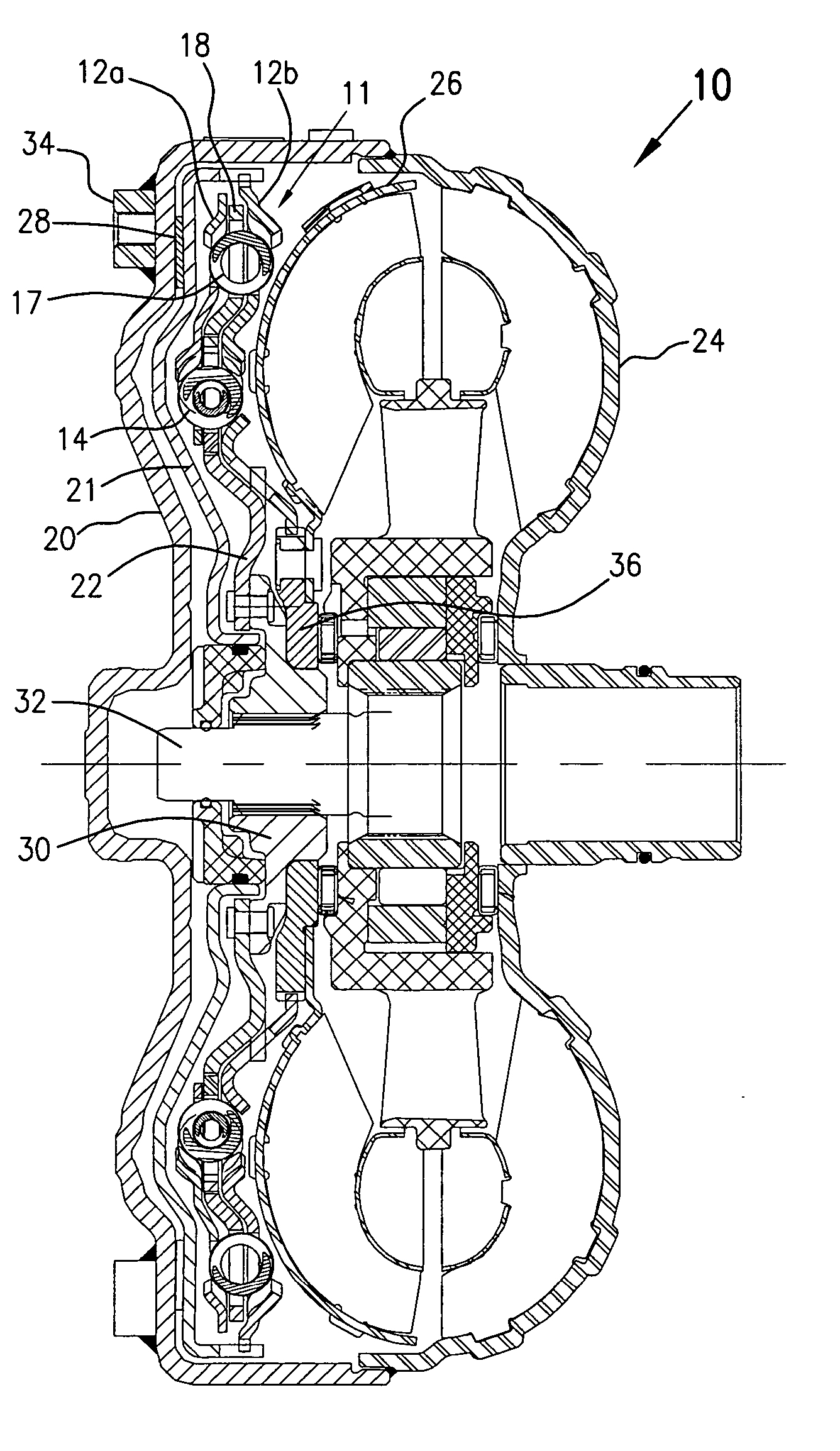 Series-parallel multistage torque converter damper