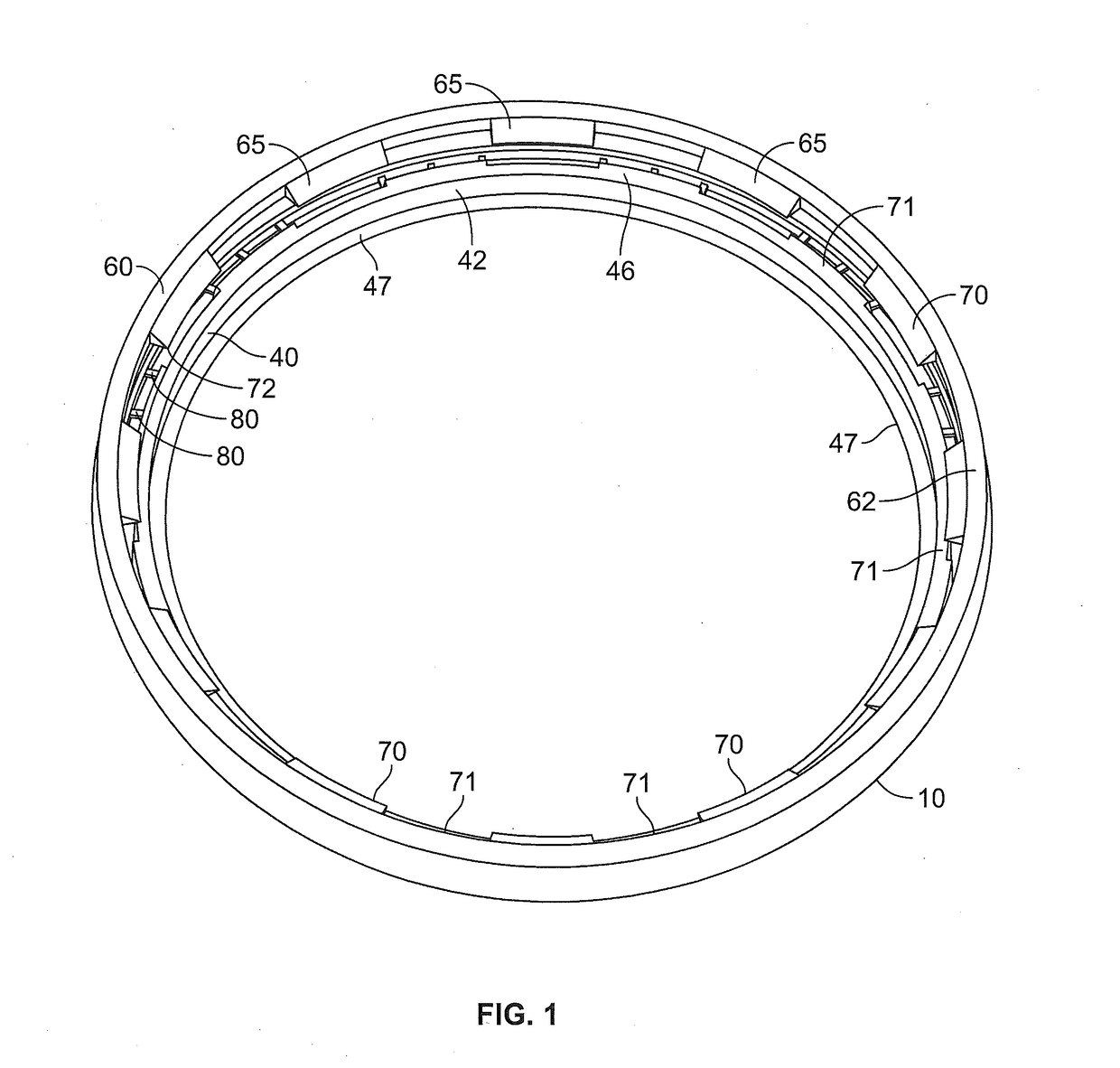 Tamper-evident band assembly