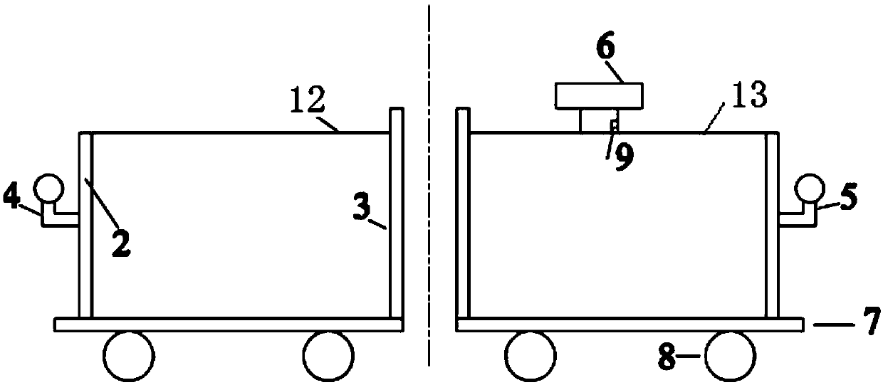 Heat storage skid-mounted protective cover for pressure vessel heat preservation and manufacturing method thereof