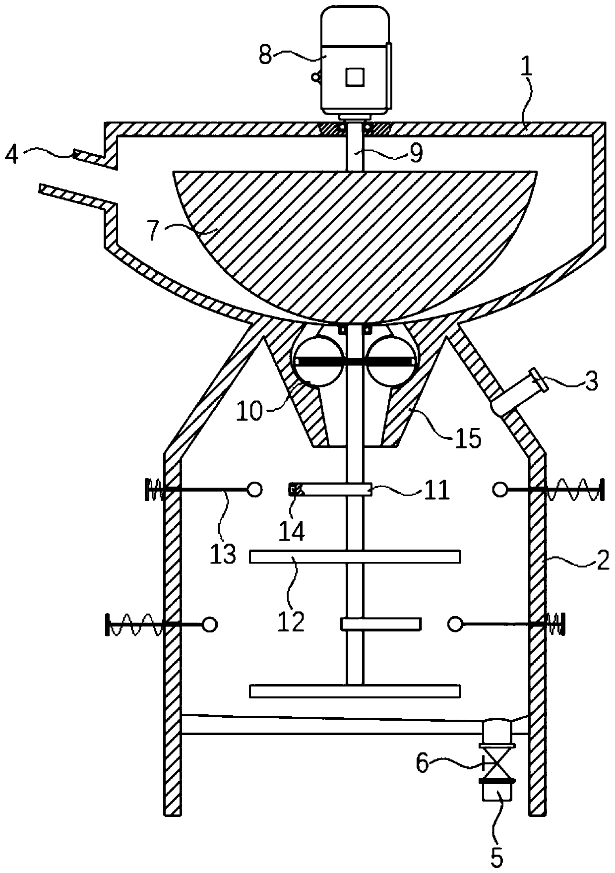 Phosphorus slag-based concrete and preparation equipment thereof