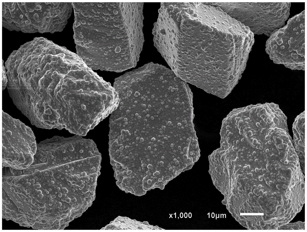 Method for plating surface of diamond with nickel