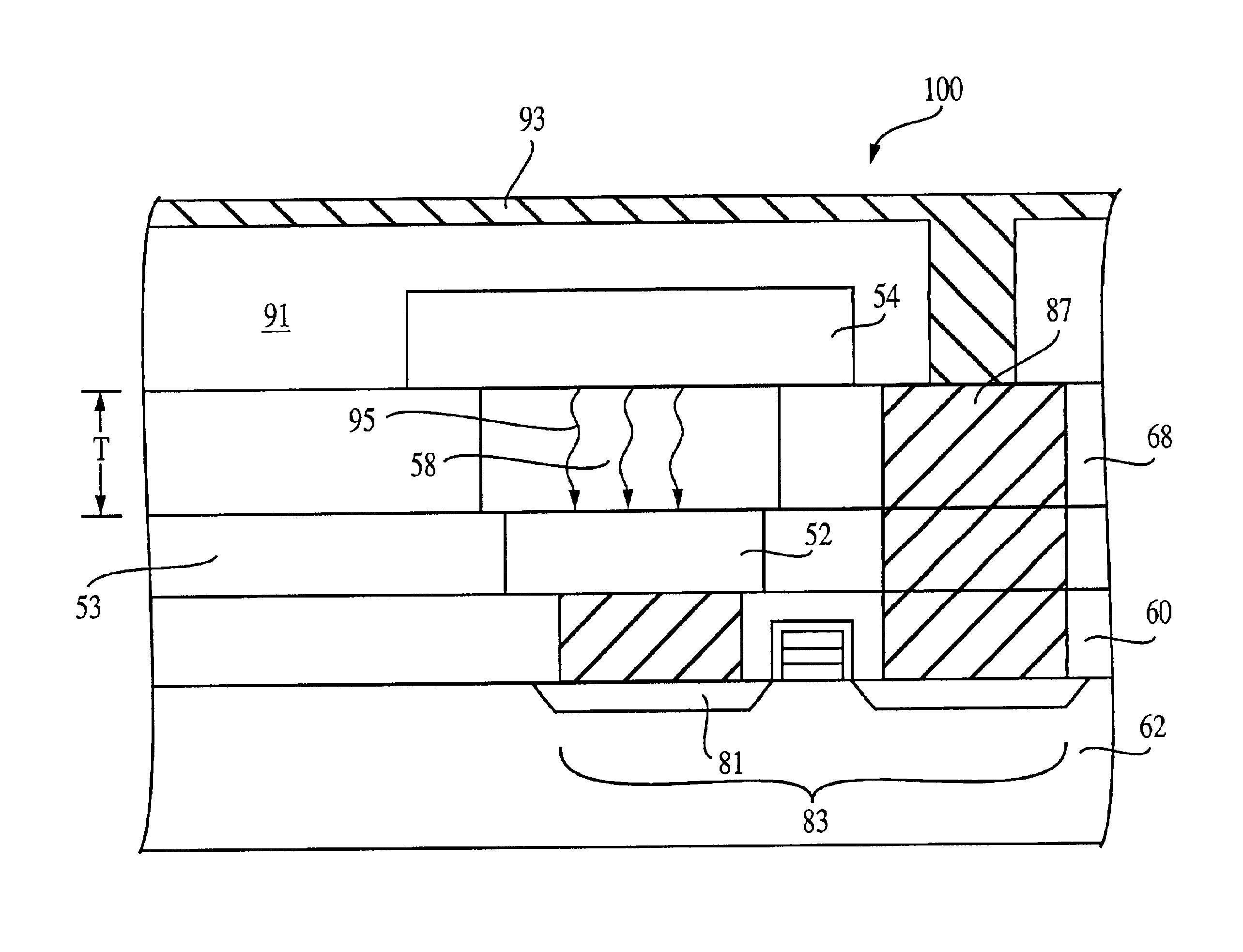 Resistance variable 'on ' memory