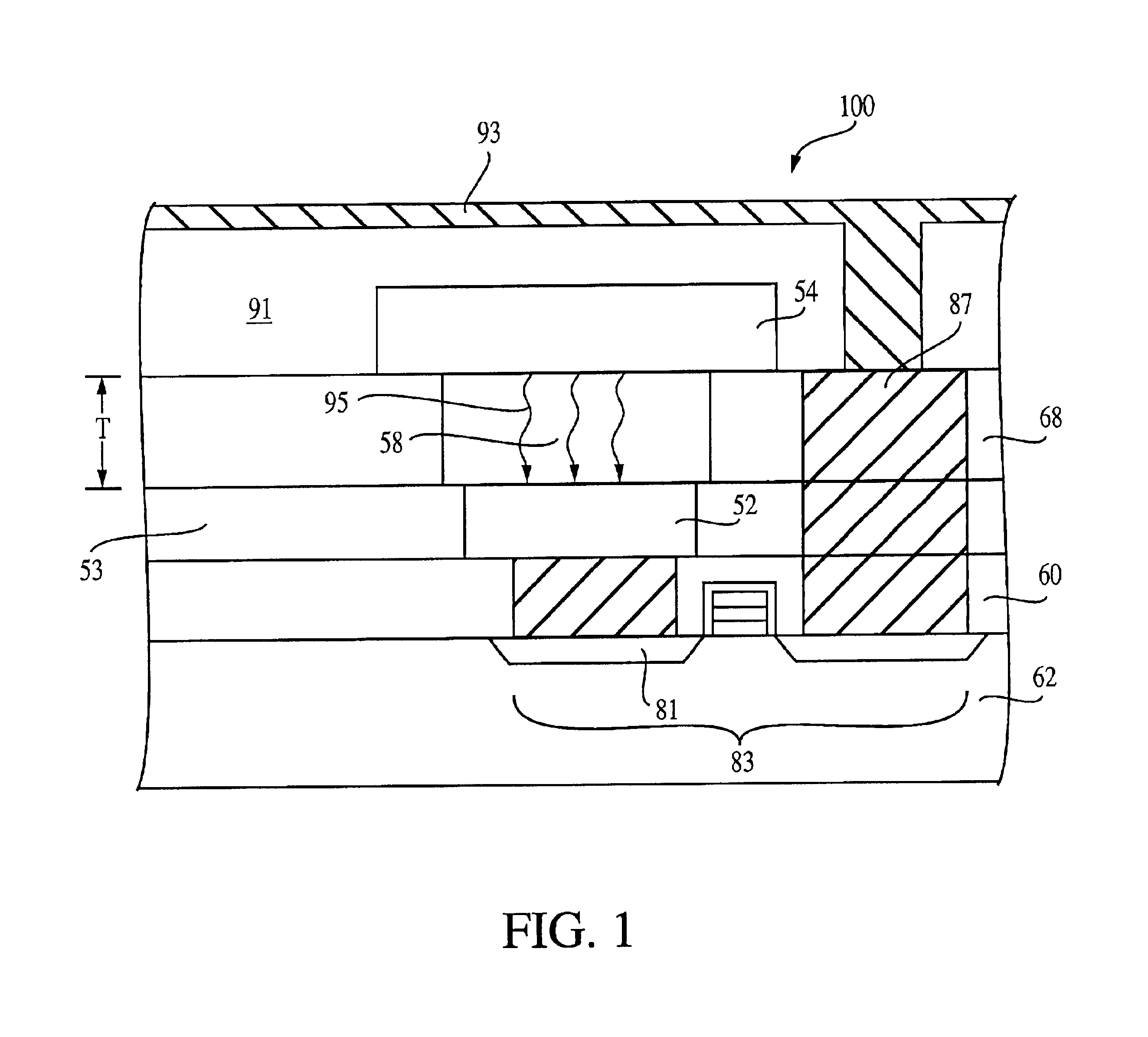 Resistance variable 'on ' memory