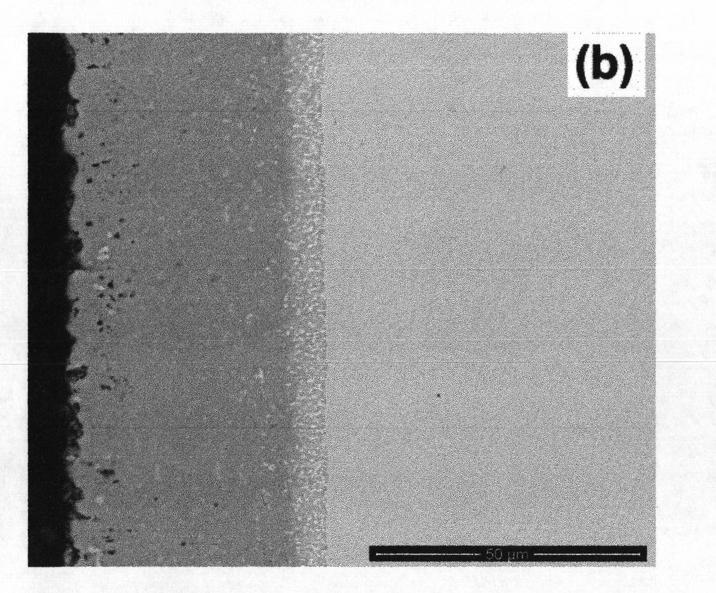 NiCrAIY coating for nickel base high temperature alloy and preparation method thereof