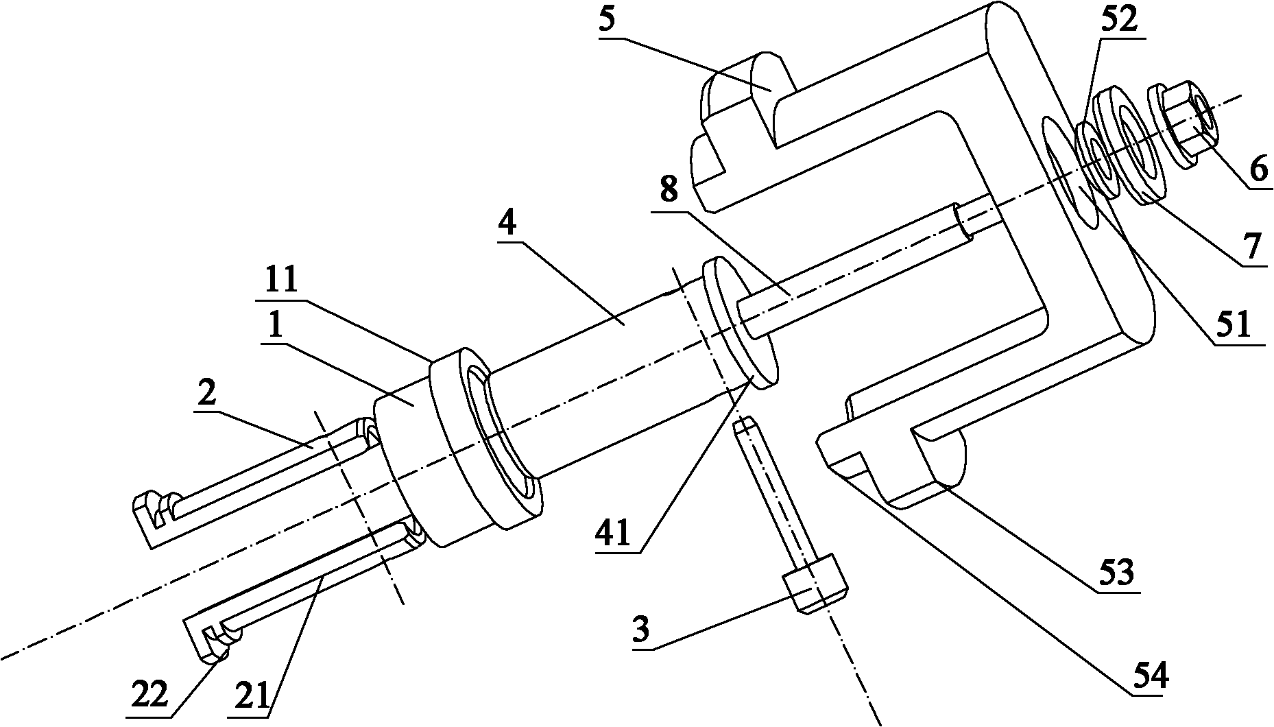 Disassembling device