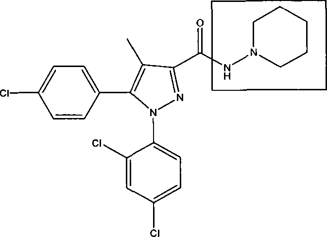 Method for producing N-amido piperidine hydrochlorate