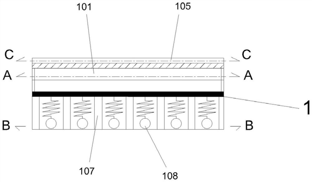 Equipment and method for breaking partial tunnel lining by microwaves