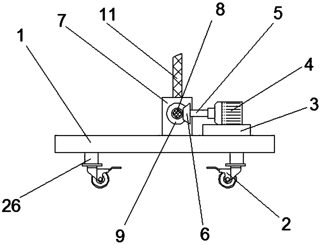 Grain elevator capable of automatically pouring grains