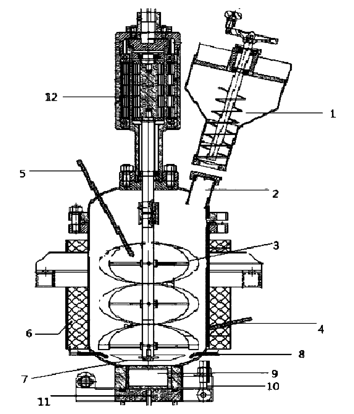 Reactor capable of pretreating high-solid-content lignocelluloses raw materials