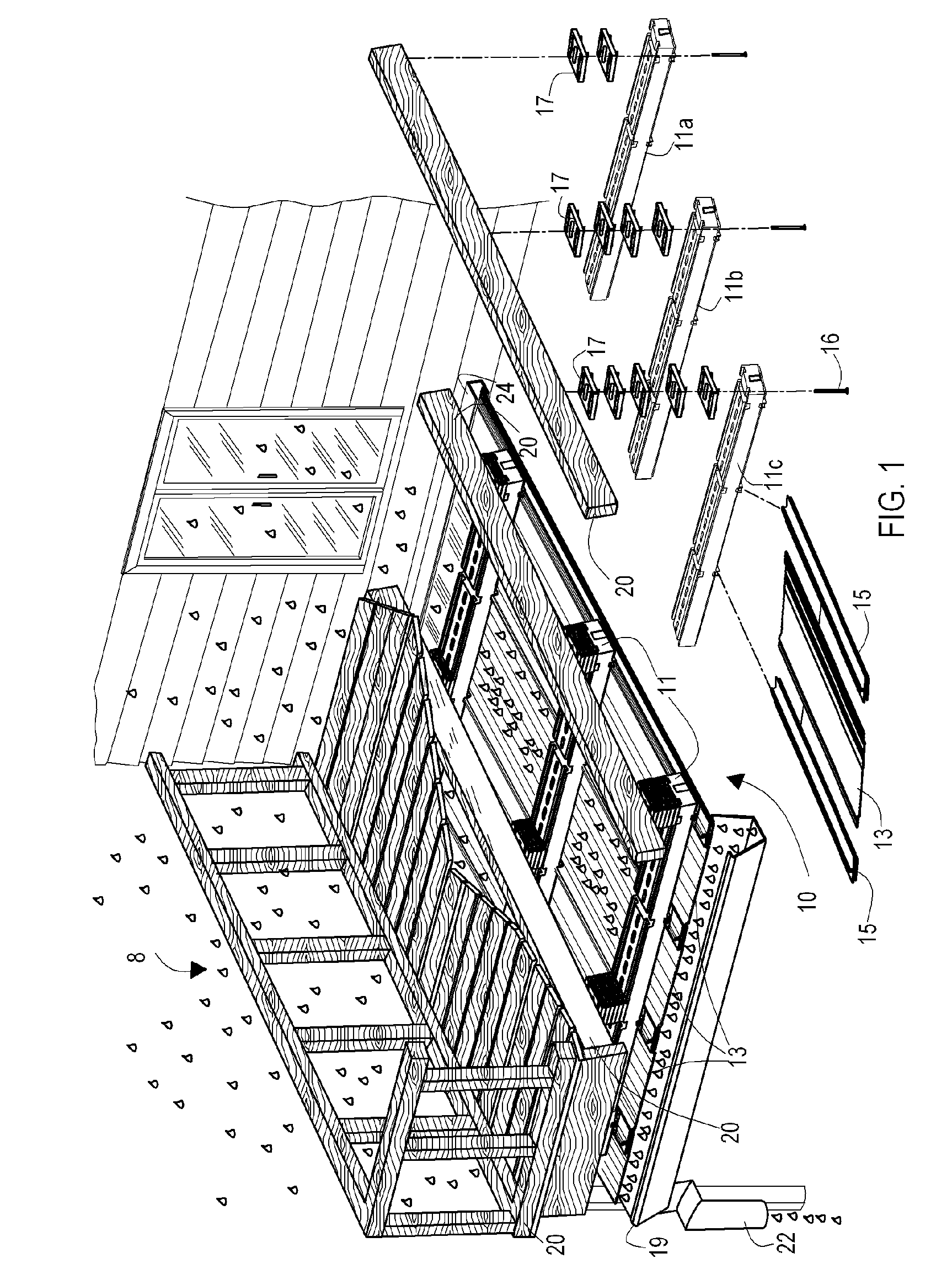 Panel assembly for underdeck drainage and other applications