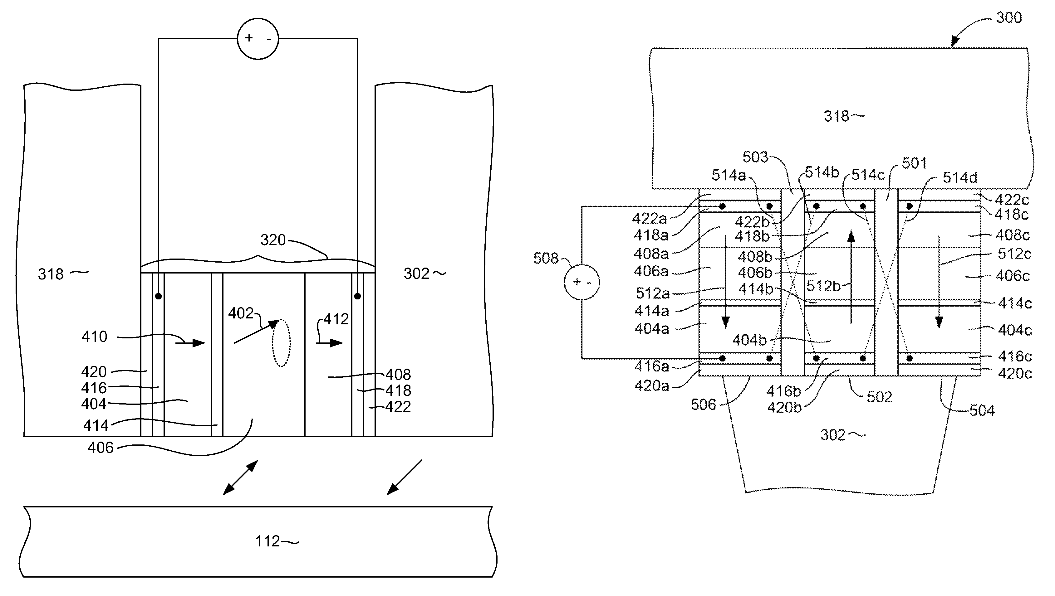 Magnetic recording head with adjacent track interference suppresion by novel microwave-assisted magnetic recording element