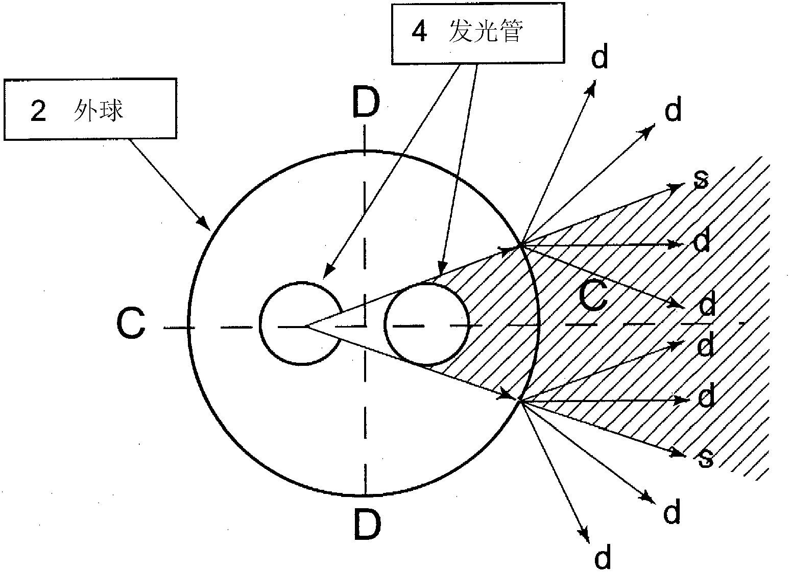 Ceramic metal halide lamp