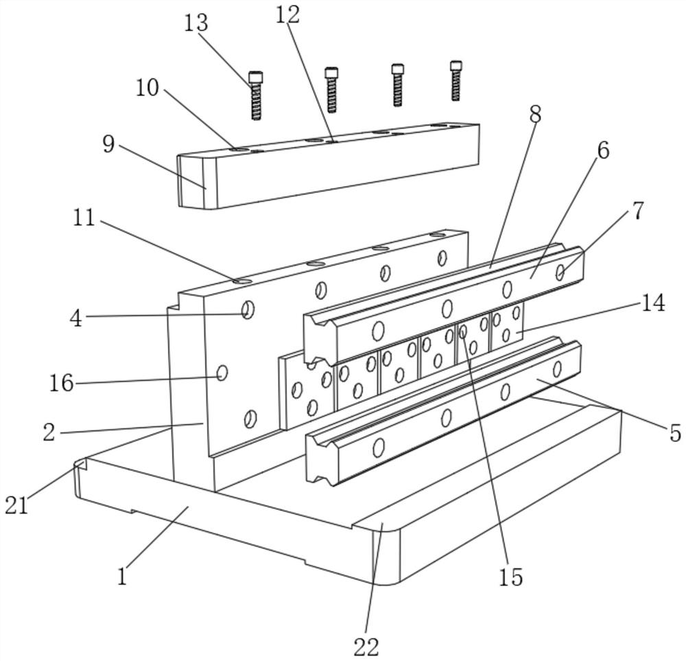 Splicing structure of linear motor carrying device