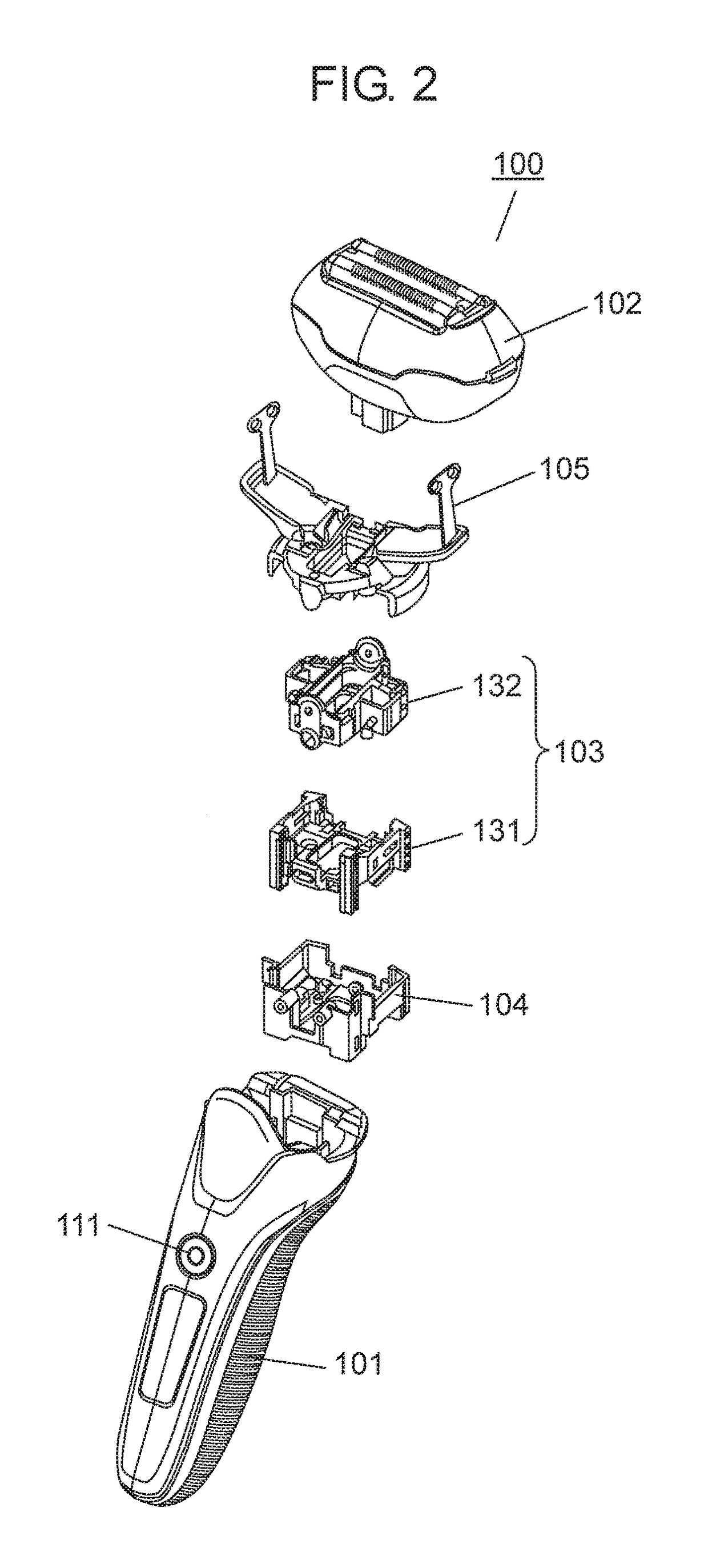 Hair cutting device