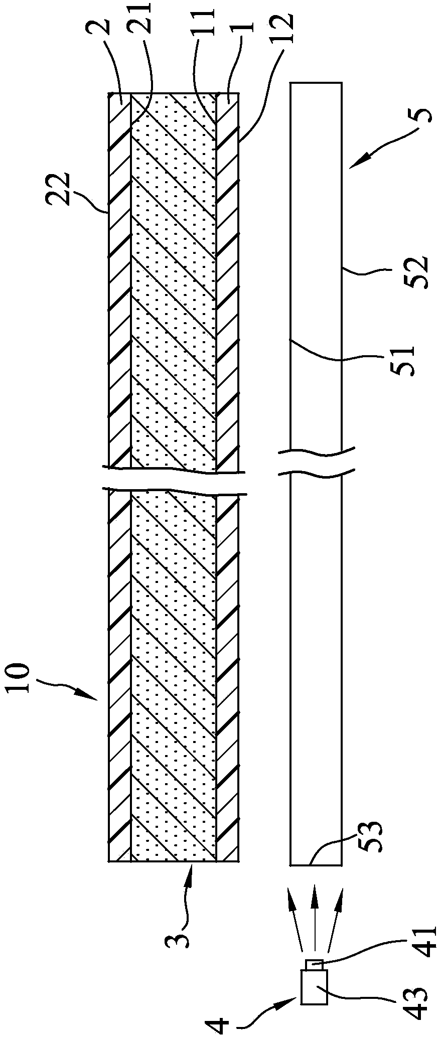 Quantum structure light emitting module