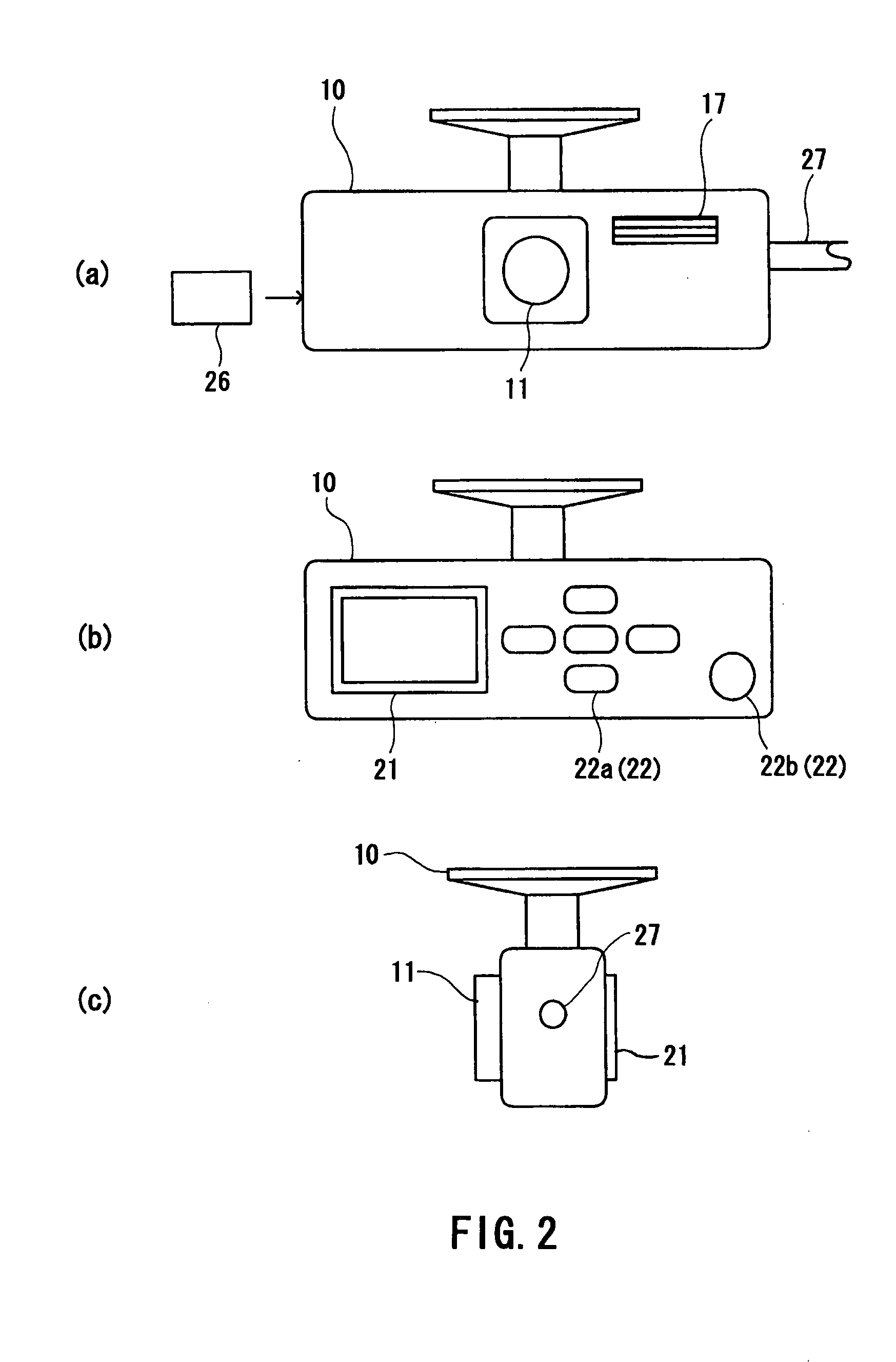 Imaging Apparatus and Drive Recorder System