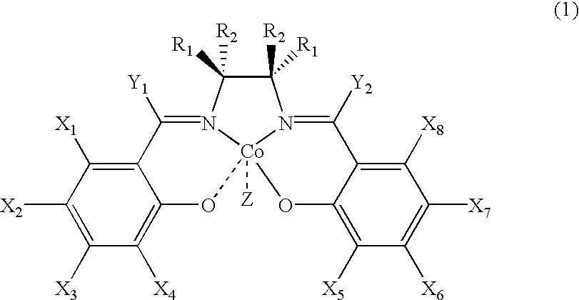 Novel chiral salen catalysts, and a process for preparing chiral compounds from racemic epoxides for using them