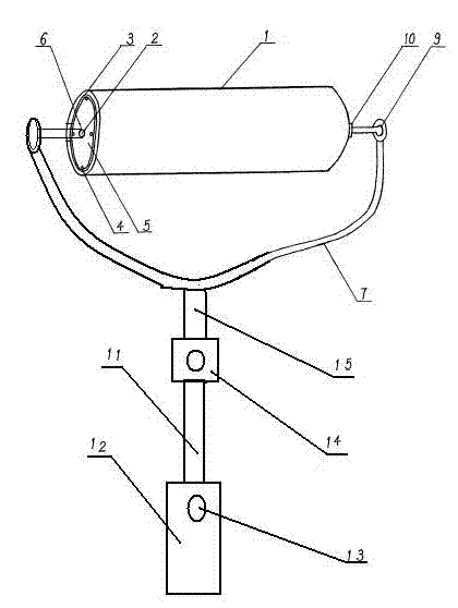 Novel paint brushing device