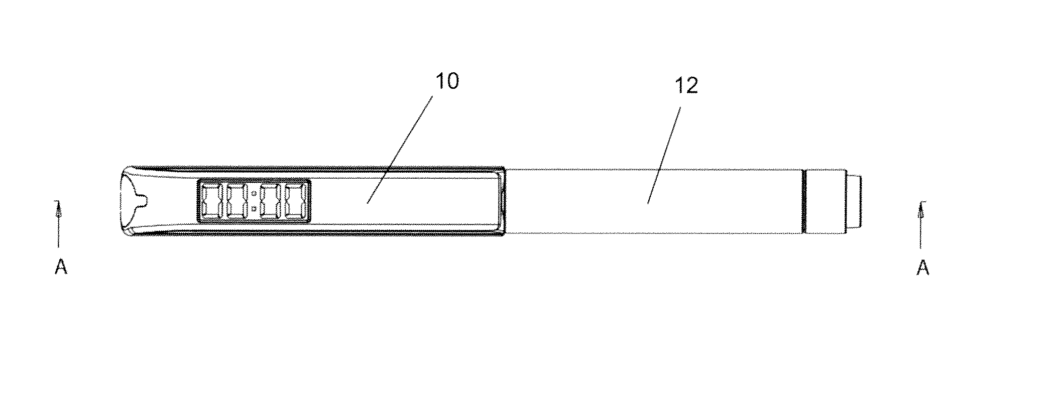 Replaceable cap for a dosing device