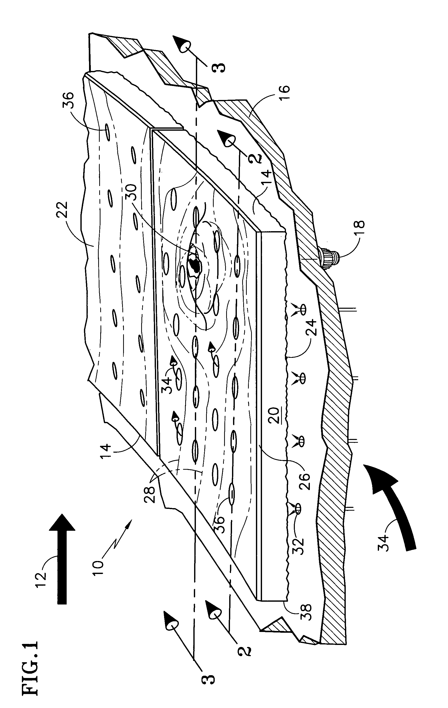 Structures with adaptive cooling